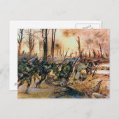 ハーレム地獄ファイターズセノー・チャールズ・マクバロン ポストカード (正面/裏面)