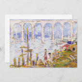 ハーレム川のハイ・ブリッジ | ジョージ・ルクス (正面/裏面)