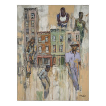 ハーレム抽象人物画