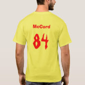 ハーレム熱 Tシャツ (裏面)