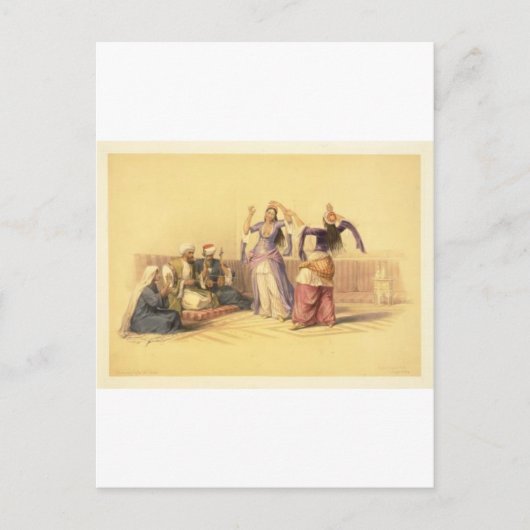 ハーレム踊りガールズカイロ ポストカード (正面)