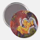 ハーレム金ゴールド磁石 マグネット (正面/裏面)