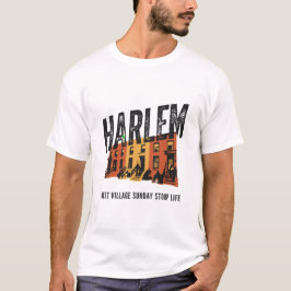 ハーレム ウエストビレッジ ストゥープ ライフ Tシャツ