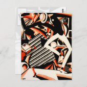 ハーレム・ジャズの解釈 ポストカード (正面/裏面)