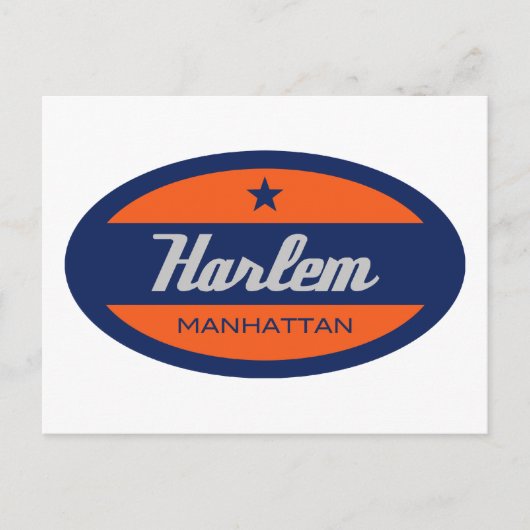 ハーレム ポストカード (正面)