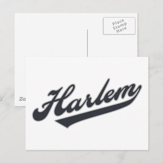 ハーレム ポストカード (正面/裏面)