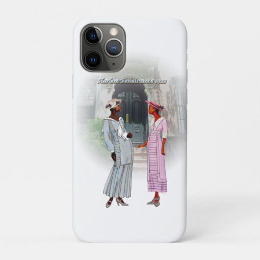 ハーレム・ルネサンスの会話 – 1922年 水彩画 Case-Mate iPhoneケース (裏)