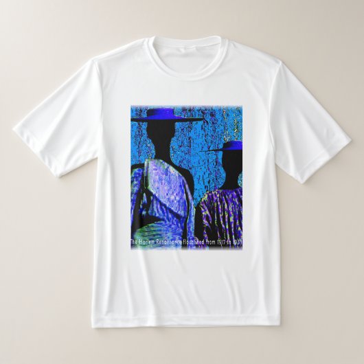 ハーレム・ルネサンス ユニセックス Tシャツ (レイダウン)