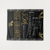 ハーレム・ルネサンス 誕生日招待状 タペストリー (正面(横))