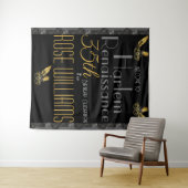 ハーレム・ルネサンス 誕生日招待状 タペストリー (インサイチュ(横))