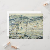 ハーレム・ヴァレー・イン・ウィンター（ニューヨークの情景） カード (正面/裏面インサイチュ)