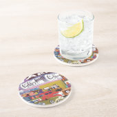 ハーレム – Roaring 20sサンドストーンコースター コースター (側面)