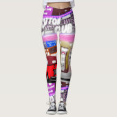 ハーレム – Roaring 20s-CottonClub-ヴィンテージレギンス レギンス (正面)