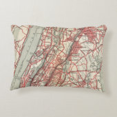 ハーレム、YonkersのPelham領域、ニューヨーク アクセントクッション (裏面)