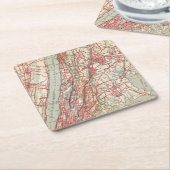 ハーレム、YonkersのPelham領域、ニューヨーク スクエアペーパーコースター (アングル)