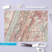 ハーレム、YonkersのPelham領域、ニューヨーク 薄葉紙 (クラフト)