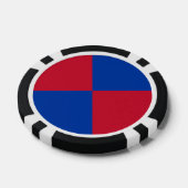 ハーレンカルスペル国旗 ポーカーチップ (シングル)