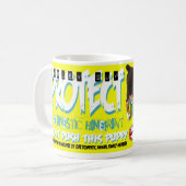 ハーレーは私達の人です コーヒーマグカップ (正面左)