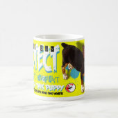 ハーレーは私達の人です コーヒーマグカップ (中央)