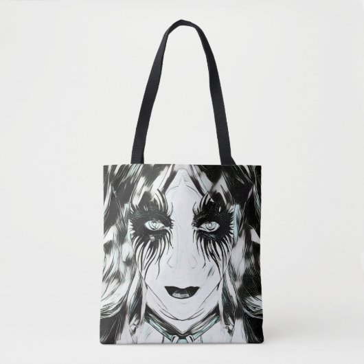 ハーレークインインスパイアヘレクインゴシックガール トートバッグ (正面)