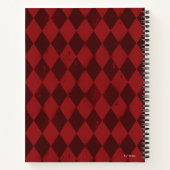 ハーレークインウィズファジーサイコロスケッチ ノートブック (裏面)