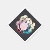 ハーレークインガールズシャルボード誕生日 スタンダードカクテルナプキン (角)