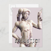 ハーレークインコンタート ポストカード (正面/裏面)