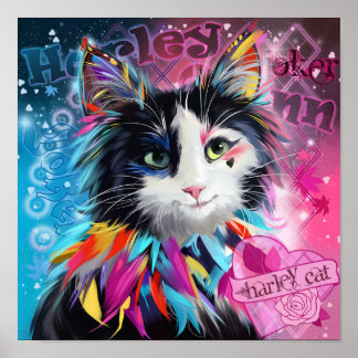 ハーレークインザキャット ポスター