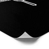 ハーレークインバッジ ポスター (角)