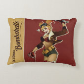 ハーレークインボンシェルピンナップ アクセントクッション (裏面)