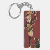 ハーレークインボンシェルピンナップ キーホルダー (正面左)