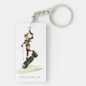 ハーレークインボンシェルピンナップ キーホルダー (裏面)