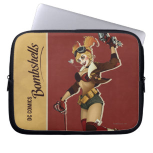 ハーレークインボンシェルピンナップ ラップトップスリーブ