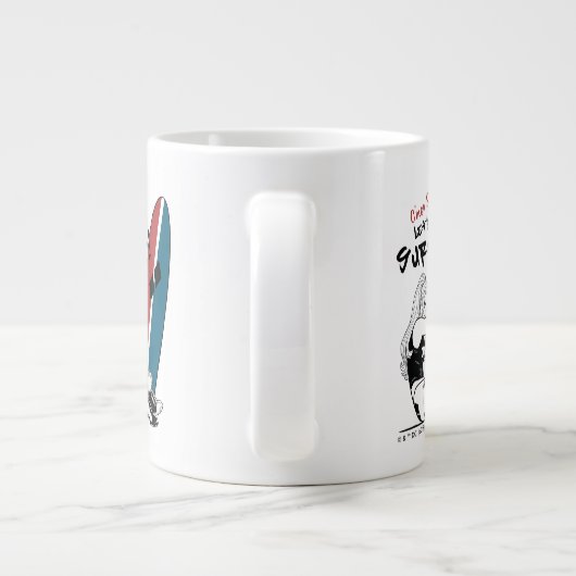 ハーレークインレッツゴーサーフィン ジャンボコーヒーマグカップ (裏面)