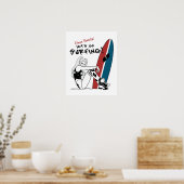 ハーレークインレッツゴーサーフィン ポスター (キッチン)