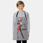 ハーレークイン4 エプロン (着用した状態)