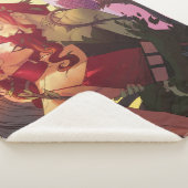 ハーレークイン&ポイズンアイビープライド漫画カバー シェルパブランケット (3/4)