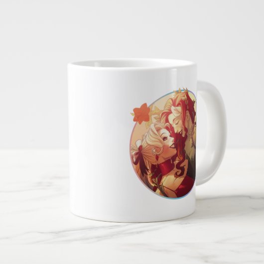 ハーレークイン&ポイズンアイビープライド漫画カバー ジャンボコーヒーマグカップ (正面右)