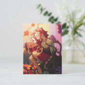 ハーレークイン&ポイズンアイビープライド漫画カバー ポストカード (スタンド正面)