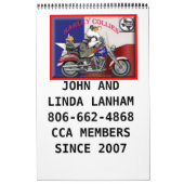 ハーレーコリーズ カレンダー (カバー)