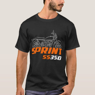 ハーレーダビッドソン スプリント SS-350 1973-1974 Tシャツ