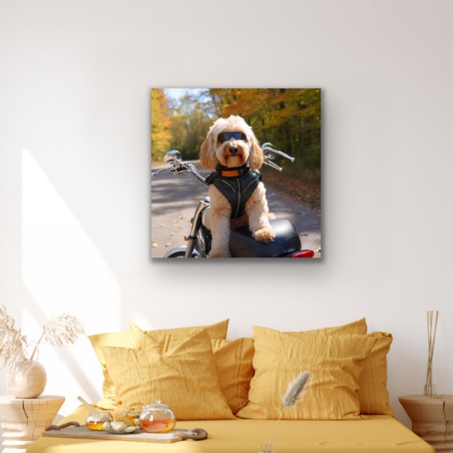 ハーレードードルメタルウォールデコール メタルプリント (クリエイターアップロード済み)