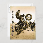 ハーレーヒルクライム ポストカード (正面/裏面)