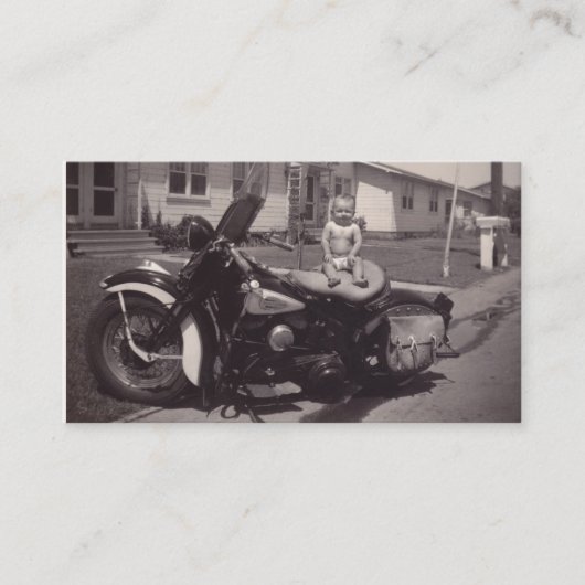 ハーレーベビー 名刺 (正面)