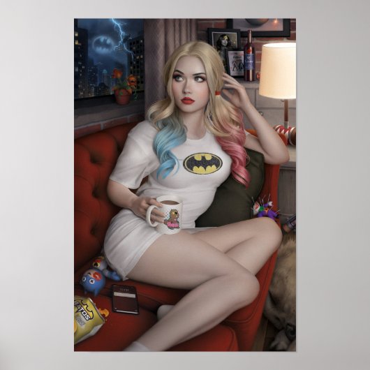 ハーレー・ザ・バッド・ガール ポスター (正面)