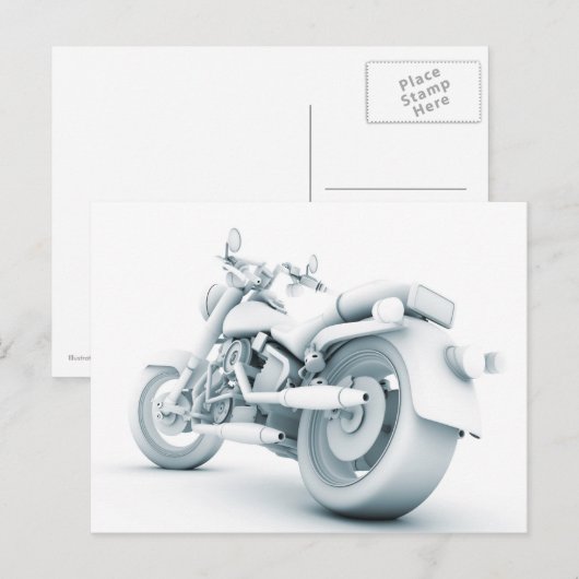 ハーレー ポストカード (正面/裏面)