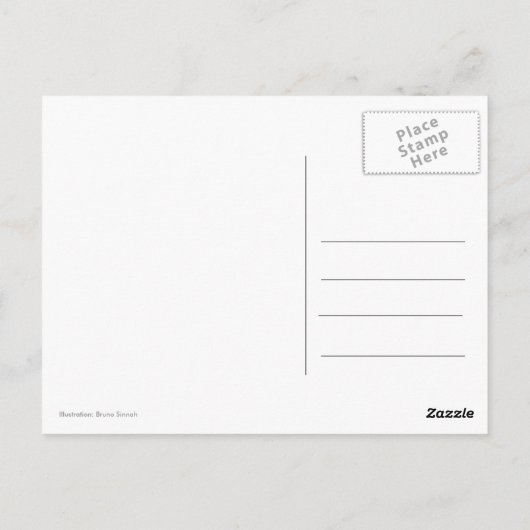 ハーレー ポストカード (裏面)