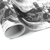 ハーレー ラッピングペーパー (ロールコーナー)