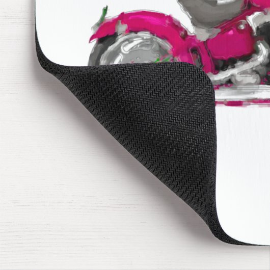 ハーレーFXCWCのロッカーCの手塗りの芸術のマウスパッド マウスパッド (コーナー)