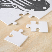 ハーレーPanheadエンジンのスケッチ ジグソーパズル (側面)